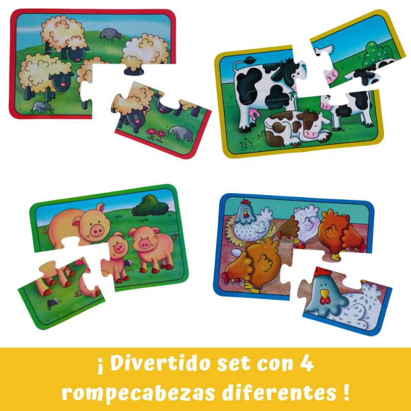 Rompecabezas Preescolar Granja