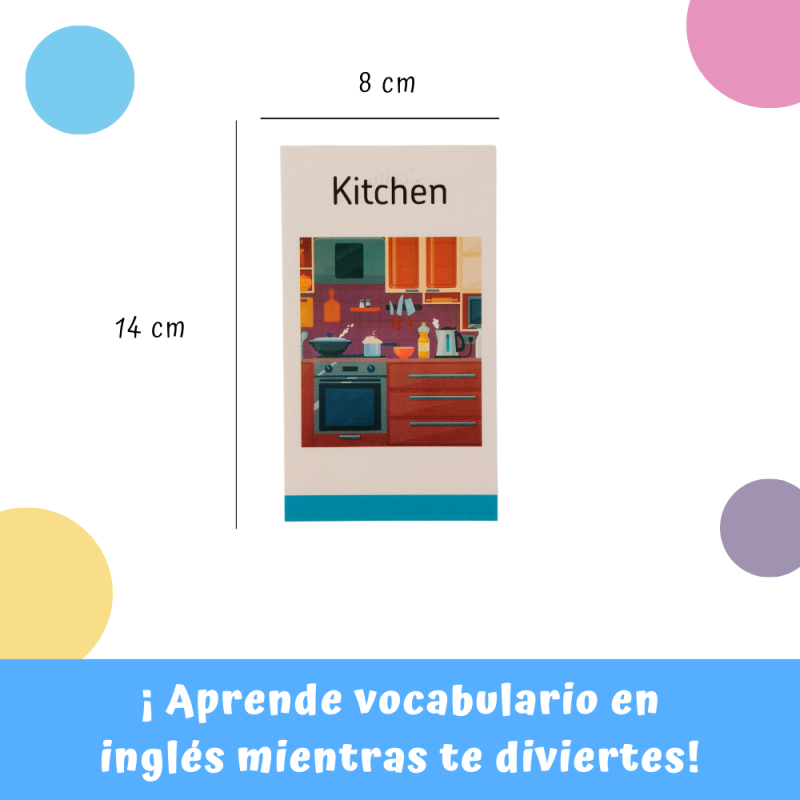 Flash Cards Partes de la Casa