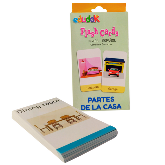 Flash Cards Partes de la Casa