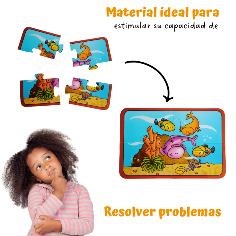 Rompecabezas Preescolar Mascotas