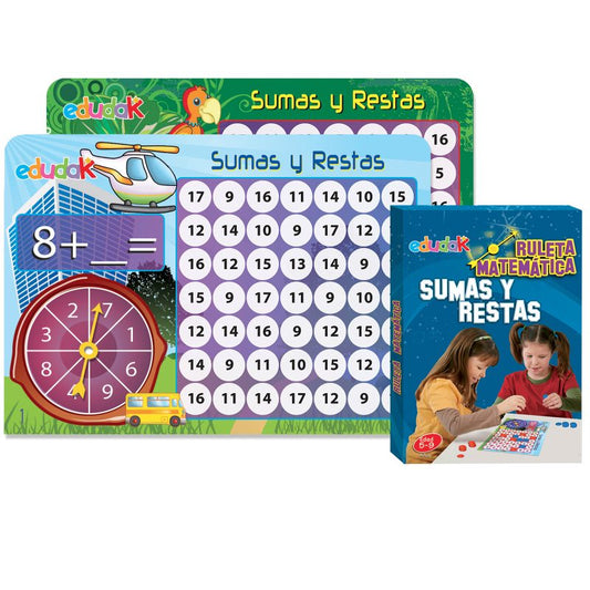 Ruleta Matemática de Sumas y Restas