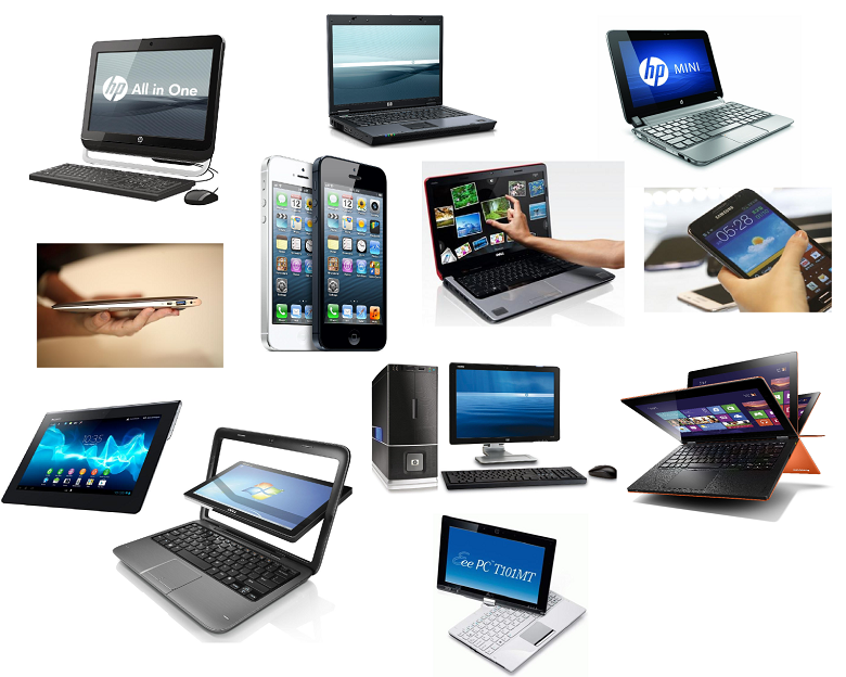 Laptops, All in One y Computadoras de Escritorio