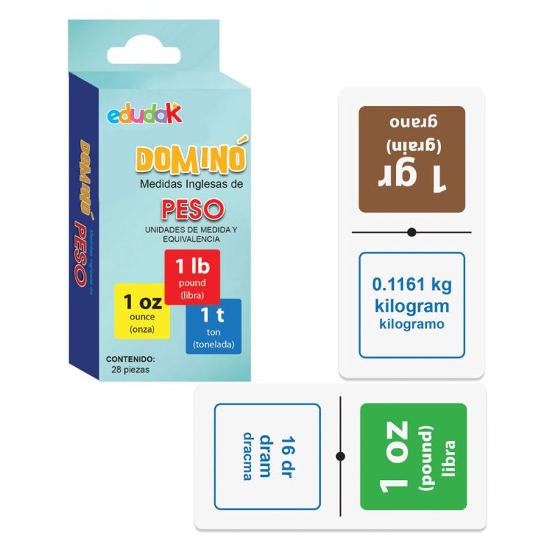 Dominó Medidas Inglesas