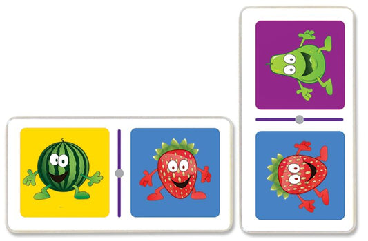 Dominó Jumbo Frutas-Frutas