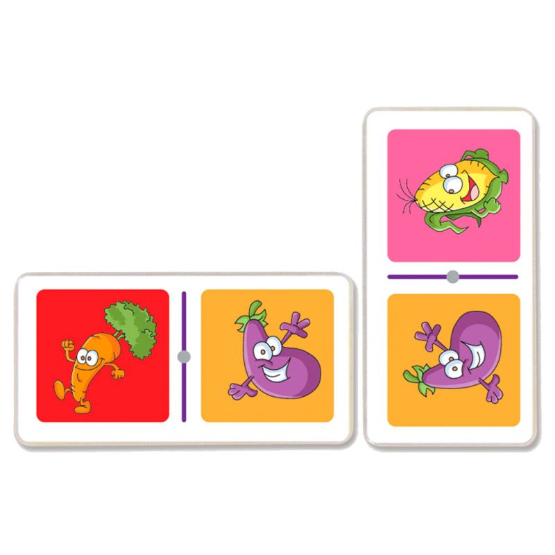 Dominó Jumbo Verduras-Verduras