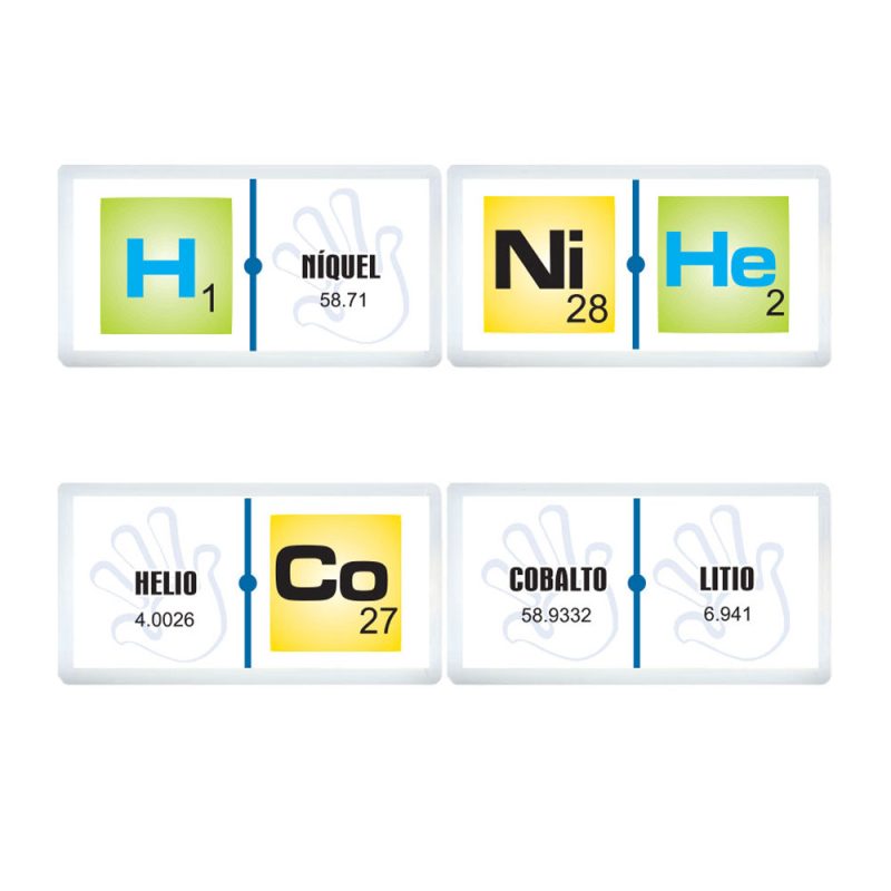 Dominó Jr. Elementos Químicos 1