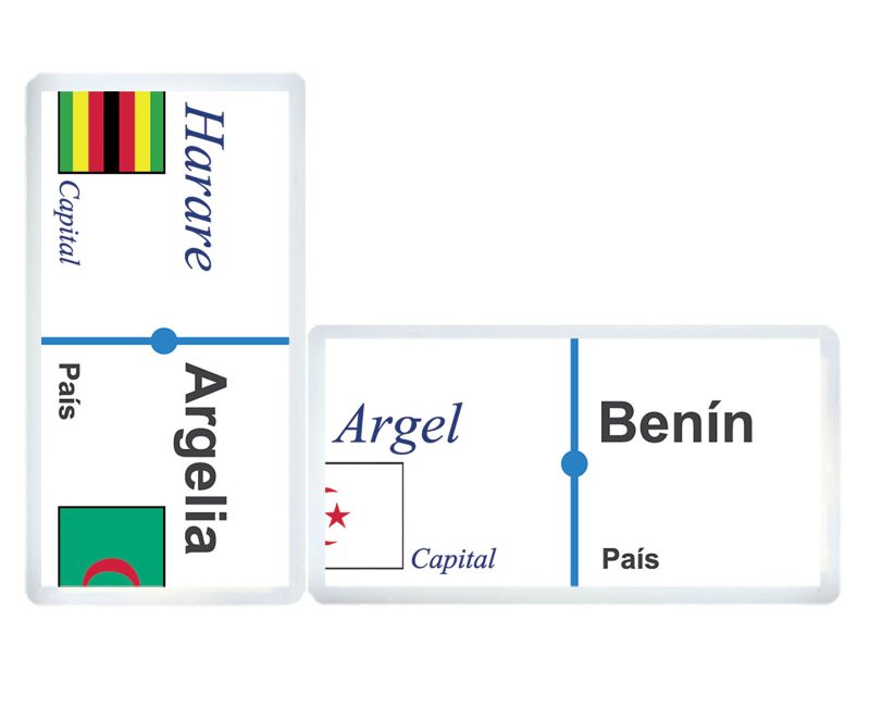 Dominó Jr. Capitales de África