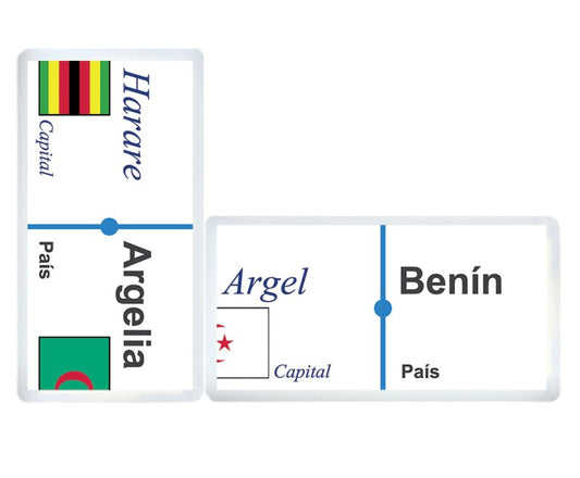 Dominó Jr. Capitales de África
