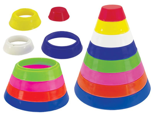Pirámide Circular 1 juego de 8 pzas.