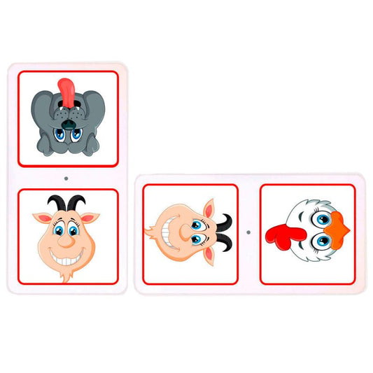 Dominó Jumbo Ilustrado Animales