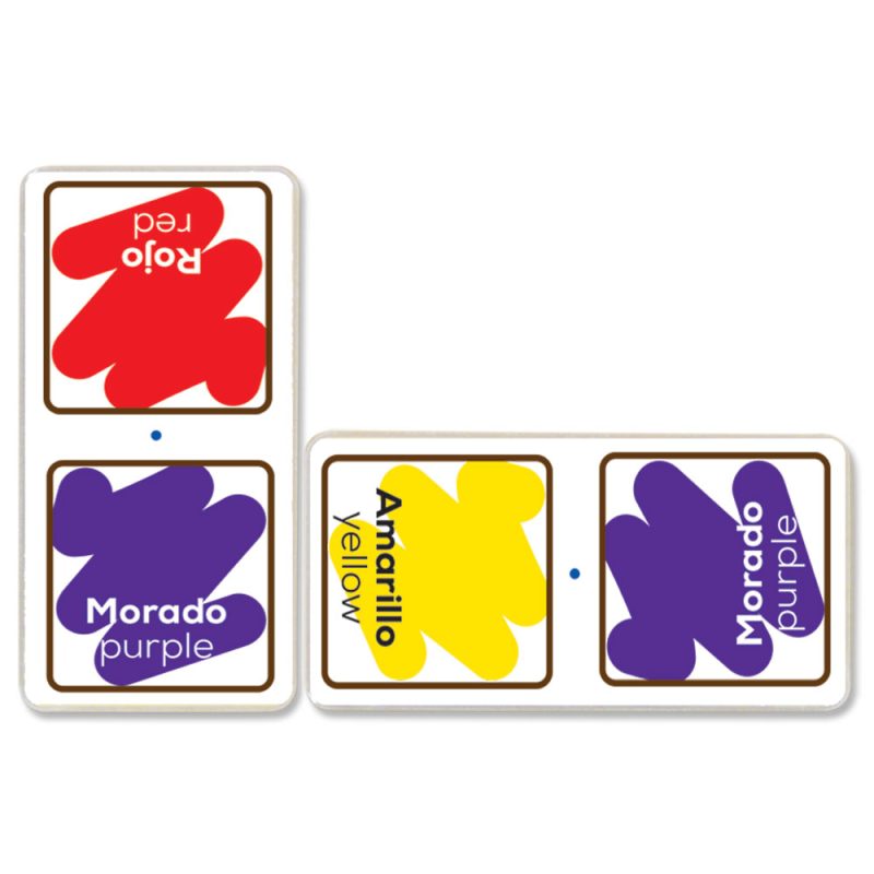 Dominó Jumbo Ilustrado Colores