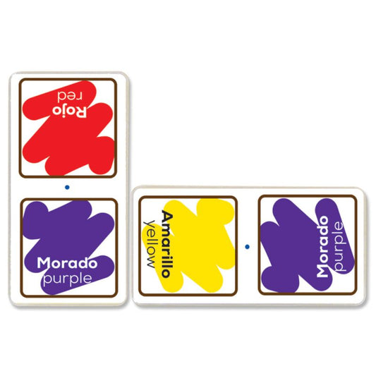Dominó Jumbo Ilustrado Colores