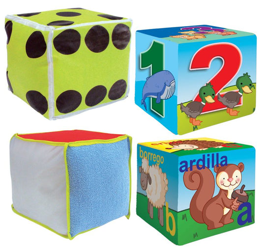 Cubi Texturas 4 piezas