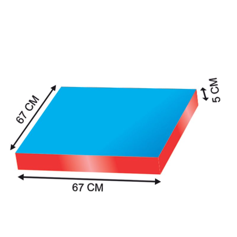 Colchoneta 67x67x5 cm