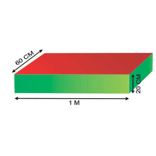 Colchoneta 60x100x20 cm