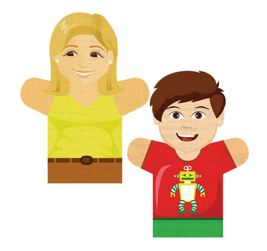 Títeres de Mano Familia