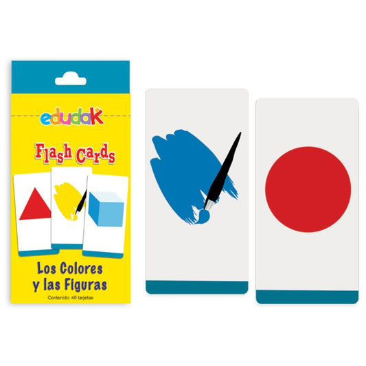 Flash Cards Colores y Formas Geométricas