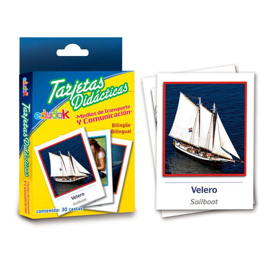 Tarjetas Didácticas Transporte y Comunicación