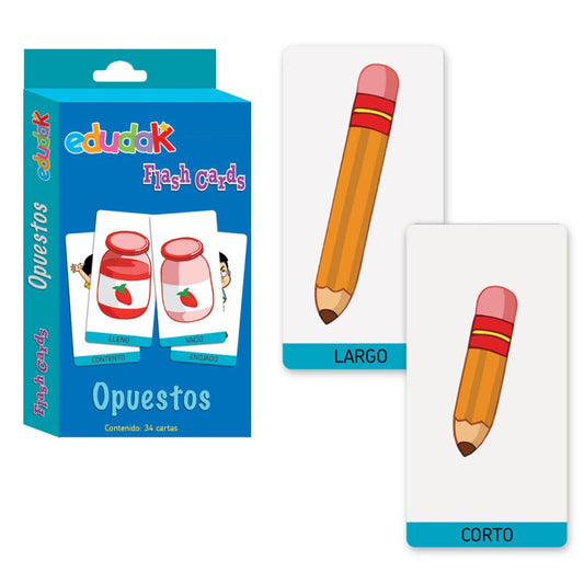 Flash Cards Opuestos