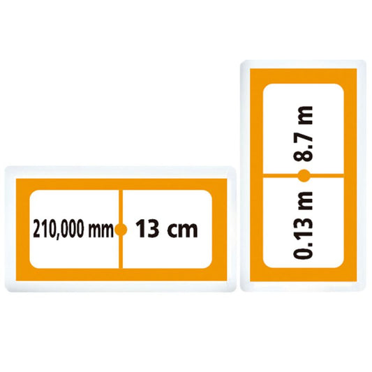 Dominó Jr. Equivalencia Longitudes