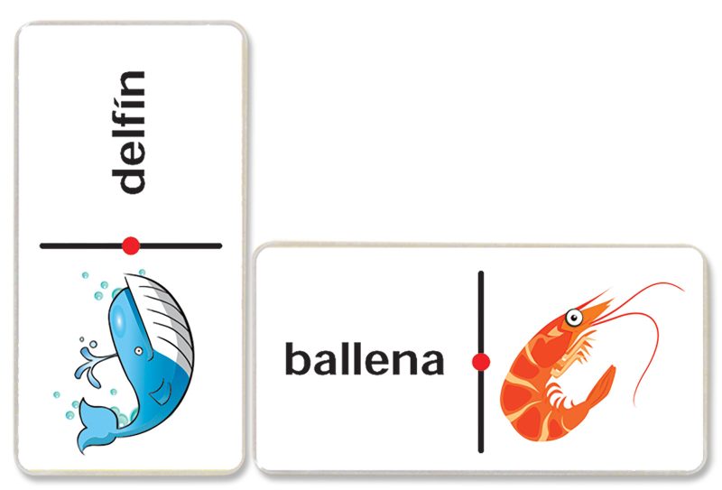 Dominó Jumbo Animales Marinos