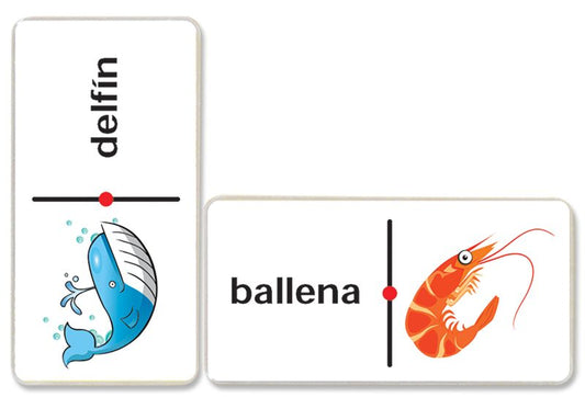Dominó Jumbo Animales Marinos