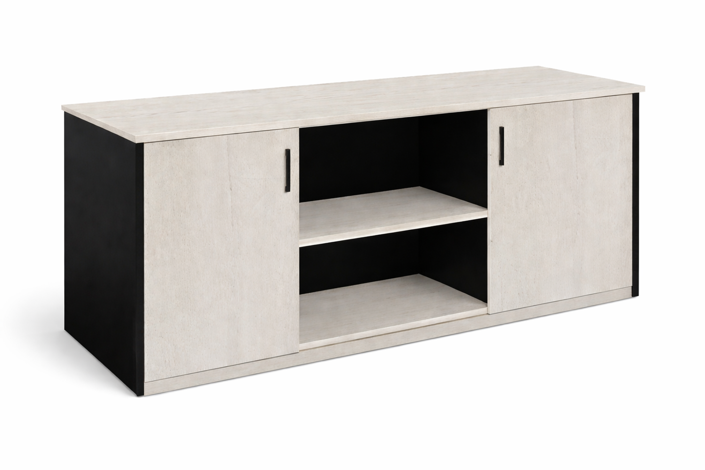 CREDENZA MELAMINA 2 PUERTAS