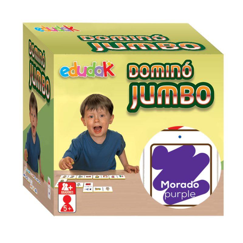 Dominó Jumbo Ilustrado Colores
