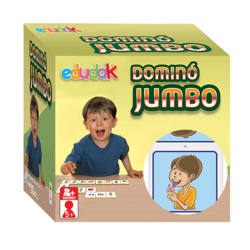 Dominó Jumbo Ilustrado 5 Sentidos