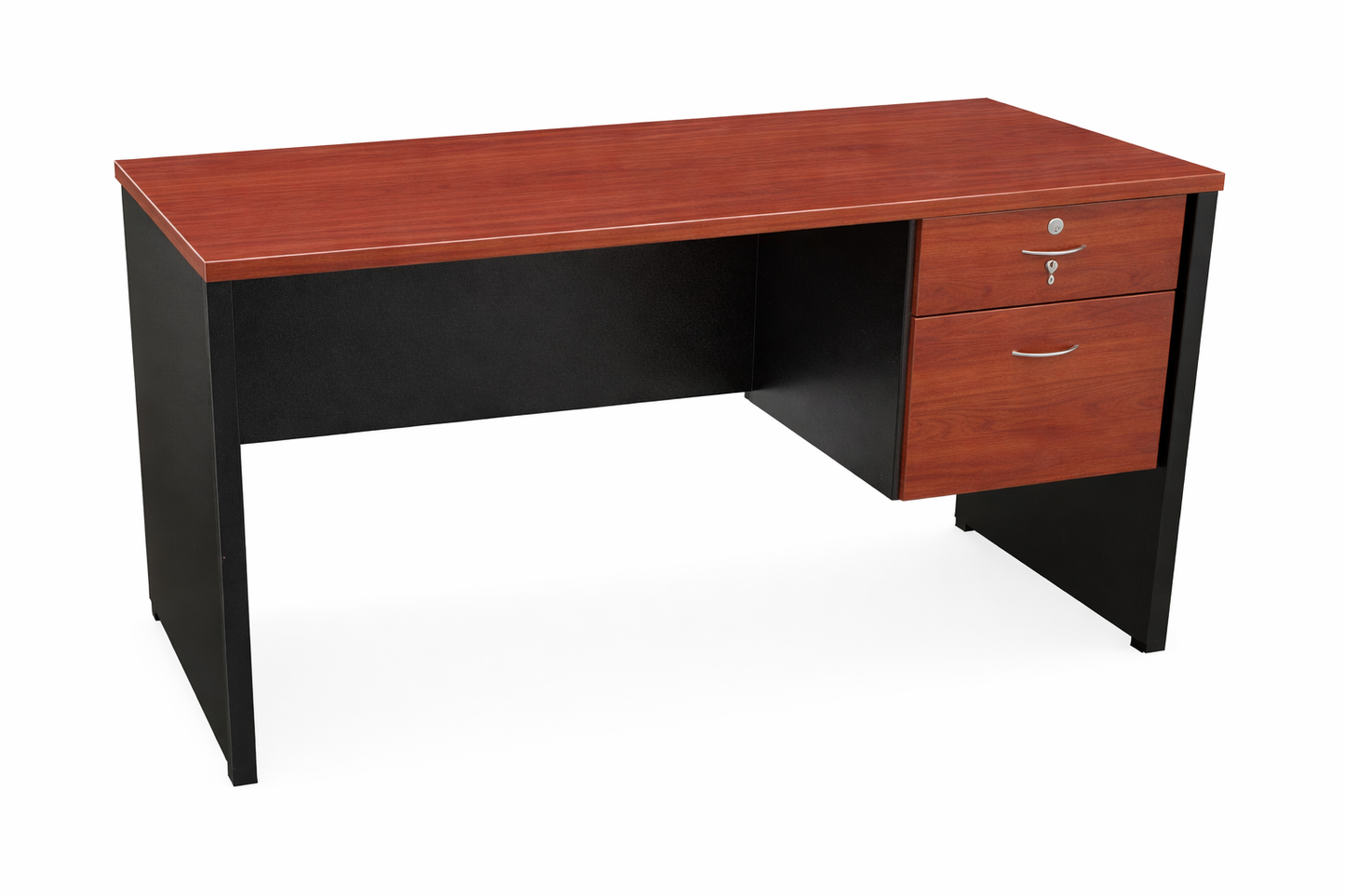 ESCRITORIO SECRETARIAL 2 CAJONES MELAMINA 120X60X75