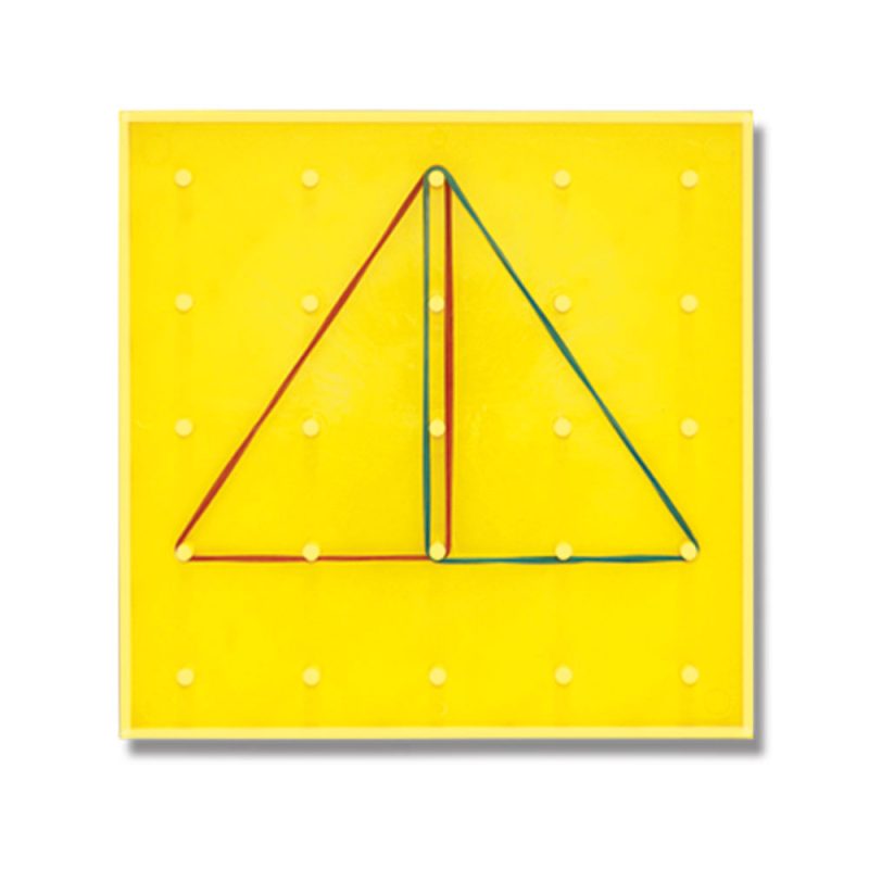 Geoplano Doble Cara 17 x 17 cm (caja)