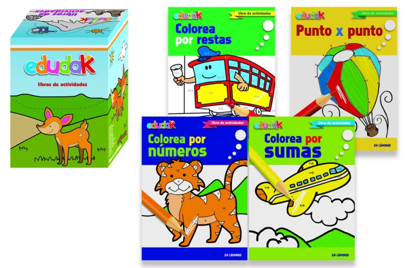 Juego De 36 Libros De Actividades