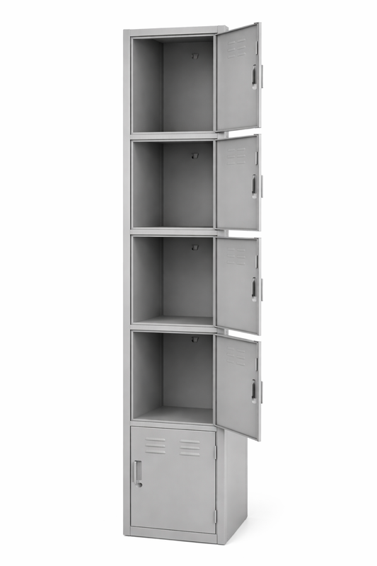 CASILLERO "LOCKER" DE 5 PUERTAS CALIBRE 22 38*45*180