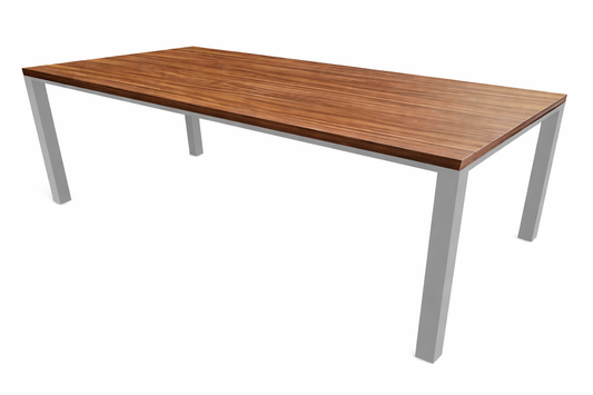 MESA DE JUNTAS R09 TUBULAR MELAMINA
