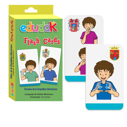 Flash Cards República Mexicana (Lengua de Señas Mexicana)