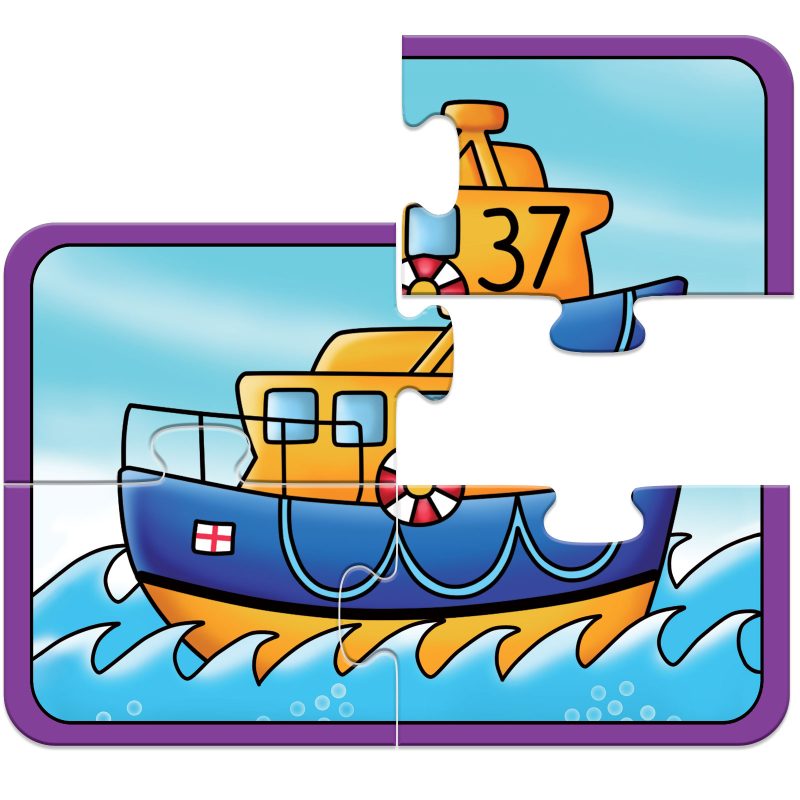 Rompecabezas Preescolar Transportes