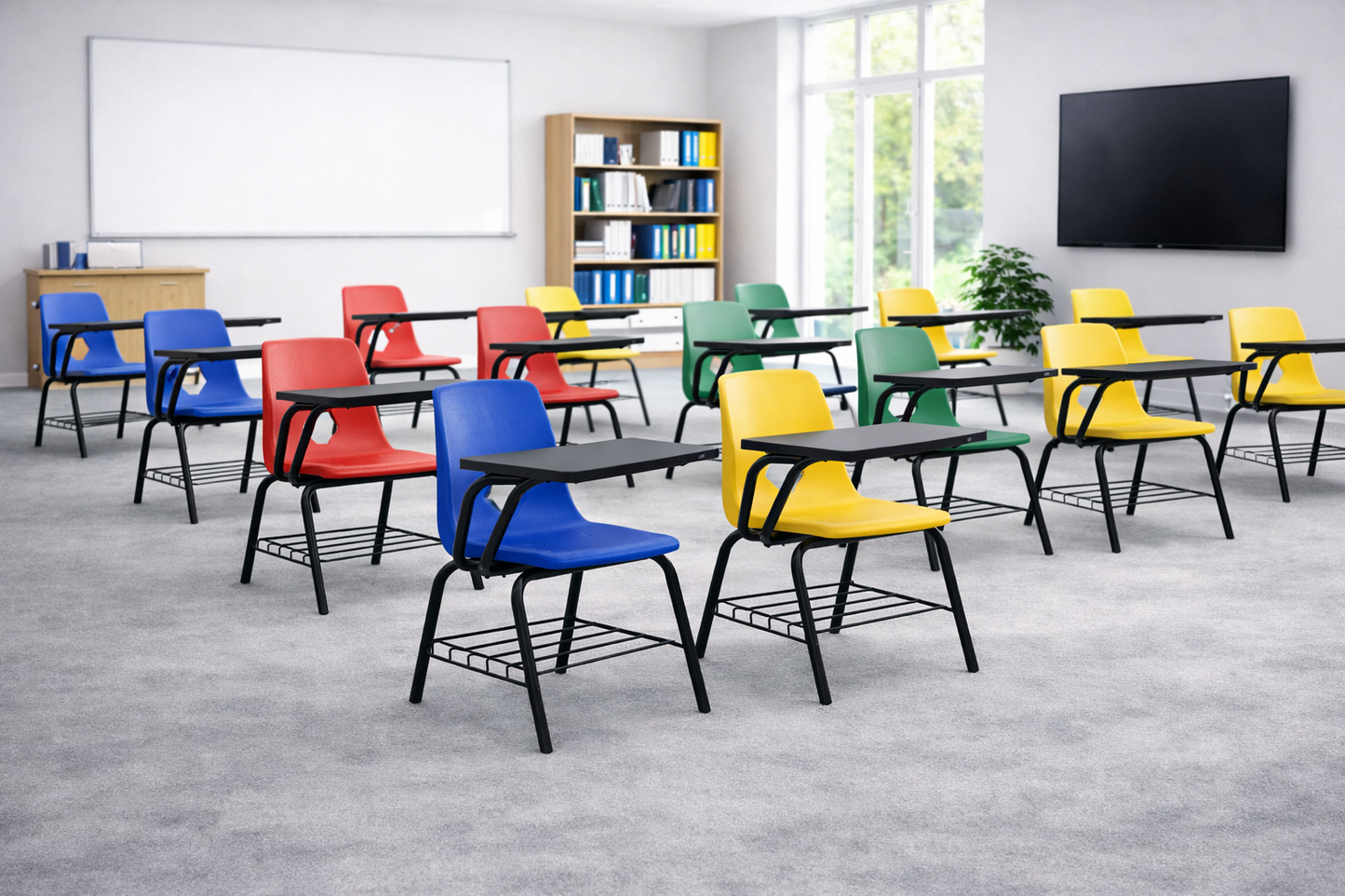 SILLA DE PALETA PROFESIONAL CON CONCHA PRIMARIA POLIPROPILENO