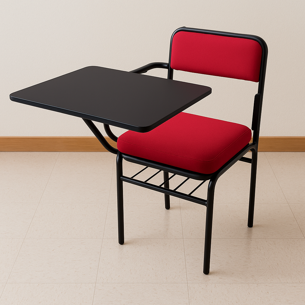 SILLA BERNA TELA CON PALETA PROFESIONAL