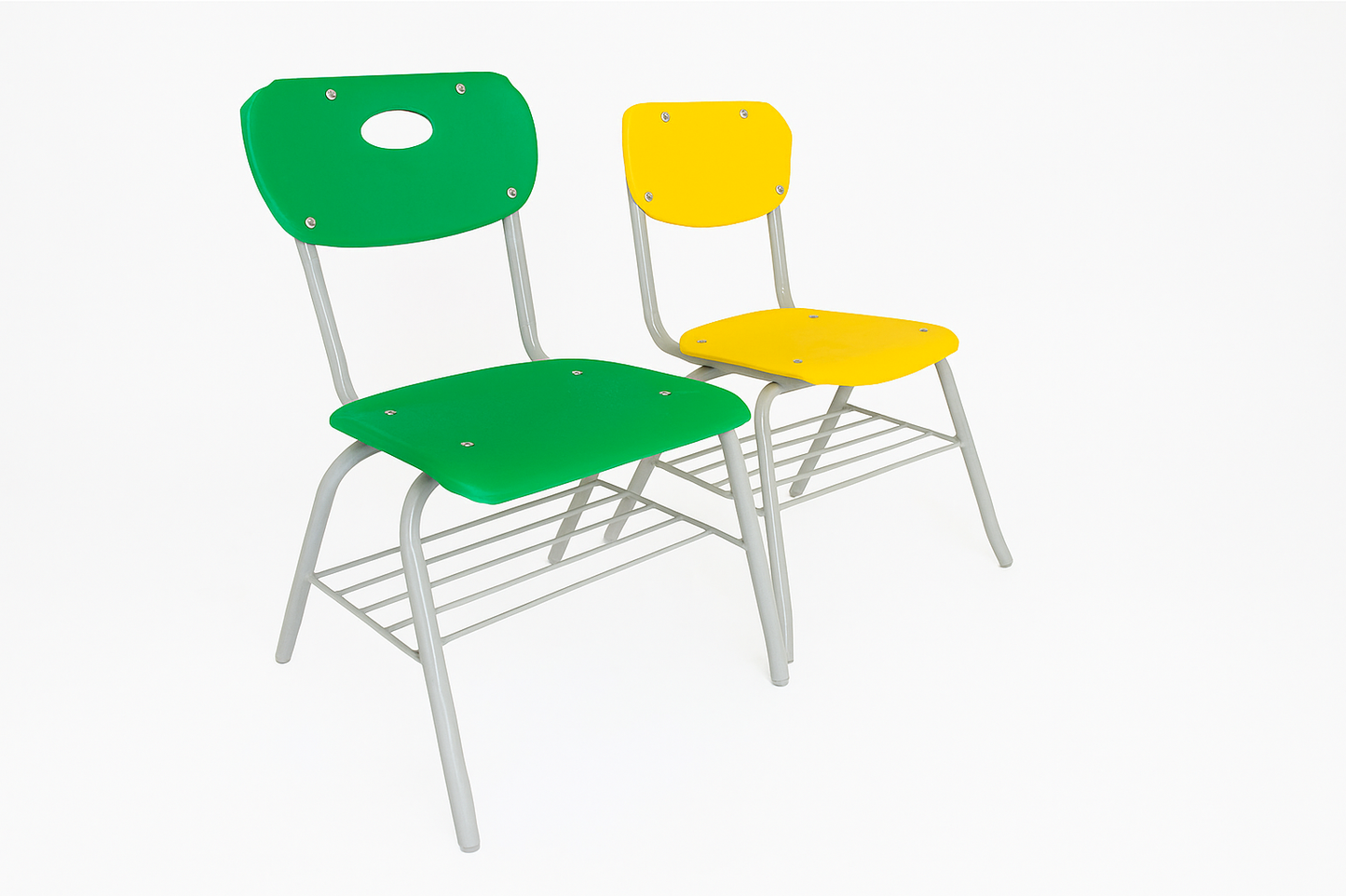 SILLA BINARIA 2 PZS INTERMEDIA POLIPROPILENO