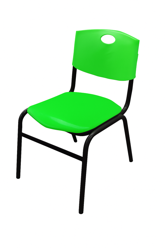 SILLA DE MAESTRO ERGONOMICA POLIPROPILENO