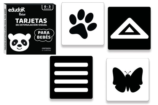 Tarjetas de Estimulación Visual (0-3 meses)