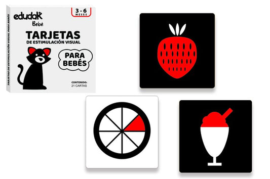Tarjetas de Estimulación Visual (3-6 meses)
