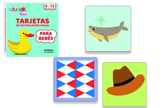 Tarjetas de Estimulación Visual (6-12 meses)