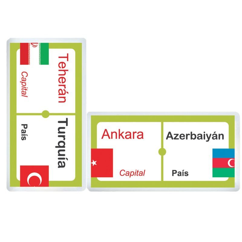 Dominó Jr. Capitales de Asia