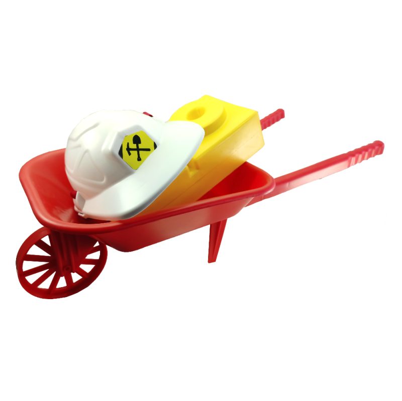 Carretilla Infantil con Casco