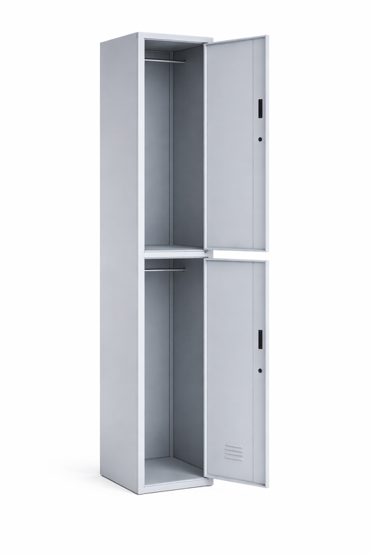 CASILLERO "LOCKER" DE 2 PUERTAS CALIBRE 24 36*37*180