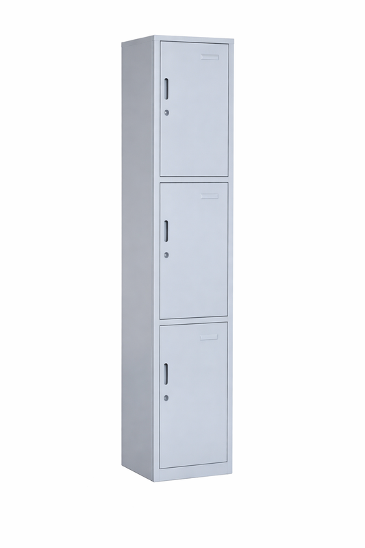 CASILLERO "LOCKER" DE 3 PUERTAS CALIBRE 24 36*37*180